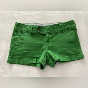 Red Camel juniors green shorts Sz 9